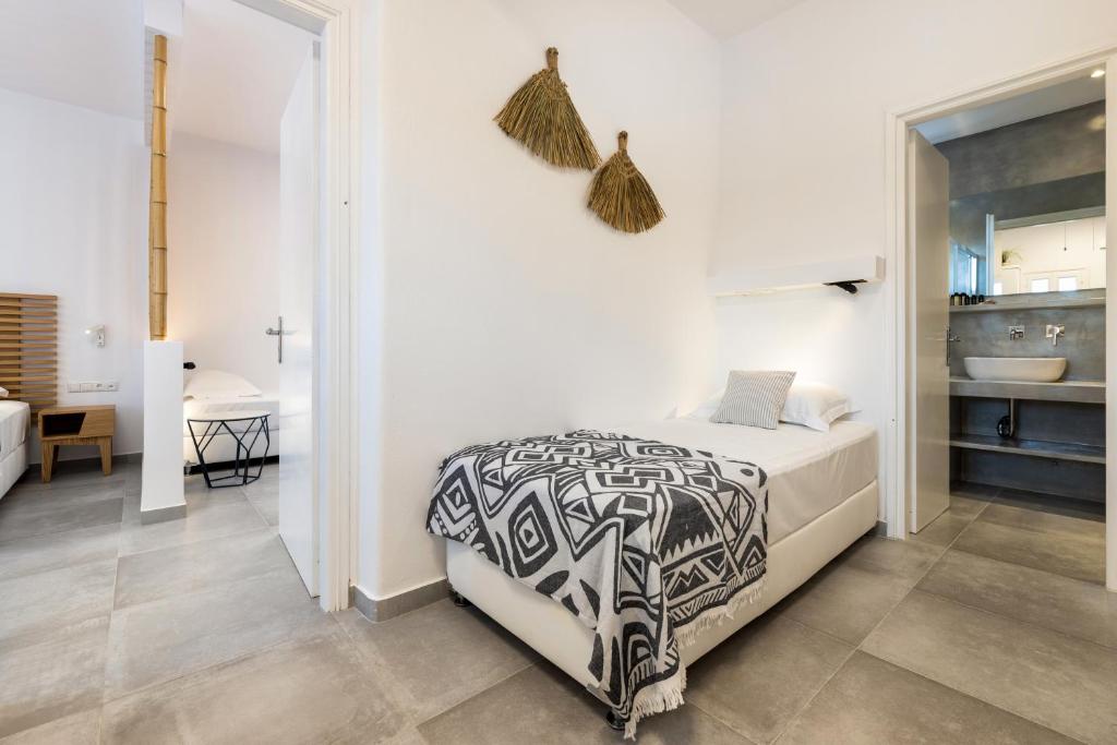 Posteľ alebo postele v izbe v ubytovaní Golden Beach Hotel