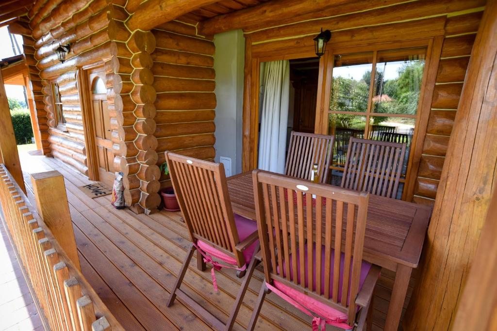 Balkon ili terasa u objektu Kuća lješnjaka