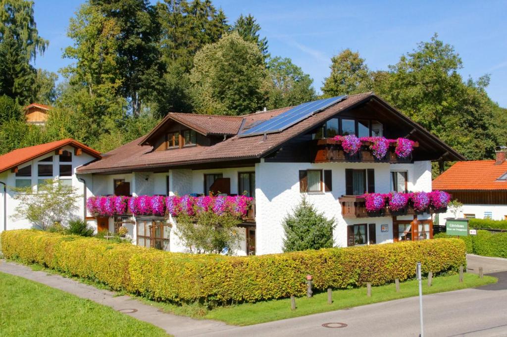 Zahrada ubytování Gästehaus Forggensee