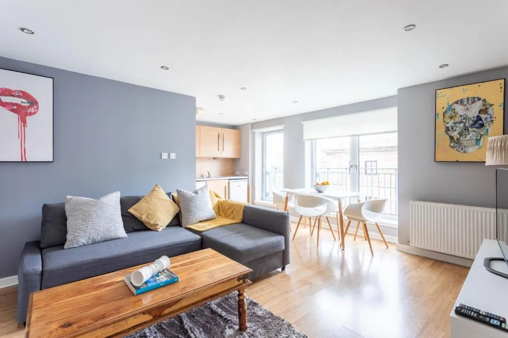 Merchant City Modern 1 Bed Executive Flat, Glasgow, Marea Britanie
