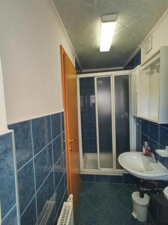 Koupelna v ubytování Apartment Mara