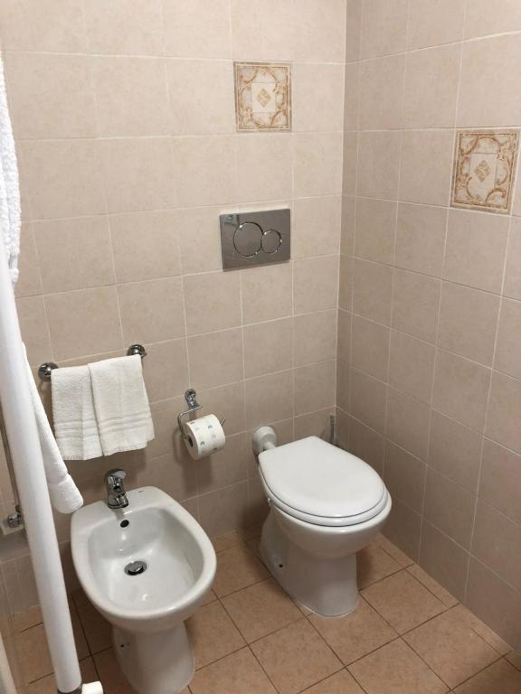 Koupelna v ubytování B&B Giulia