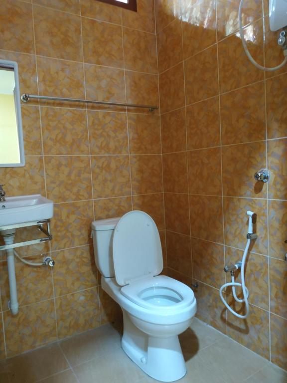Koupelna v ubytování Cikgu CTZ Homestay A