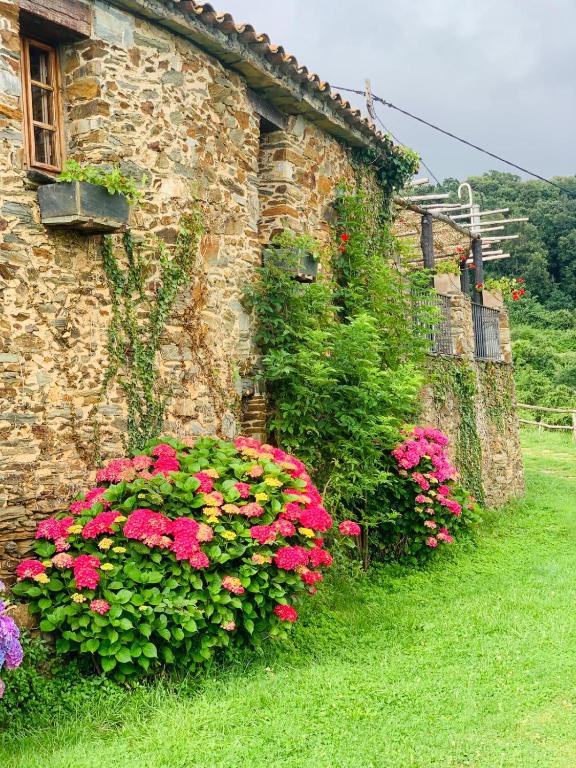 Zahrada ubytování CAN LLOBET Espai Rural Slow