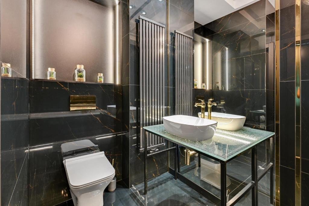 Kúpeľňa v ubytovaní Botanica Premium Apartments