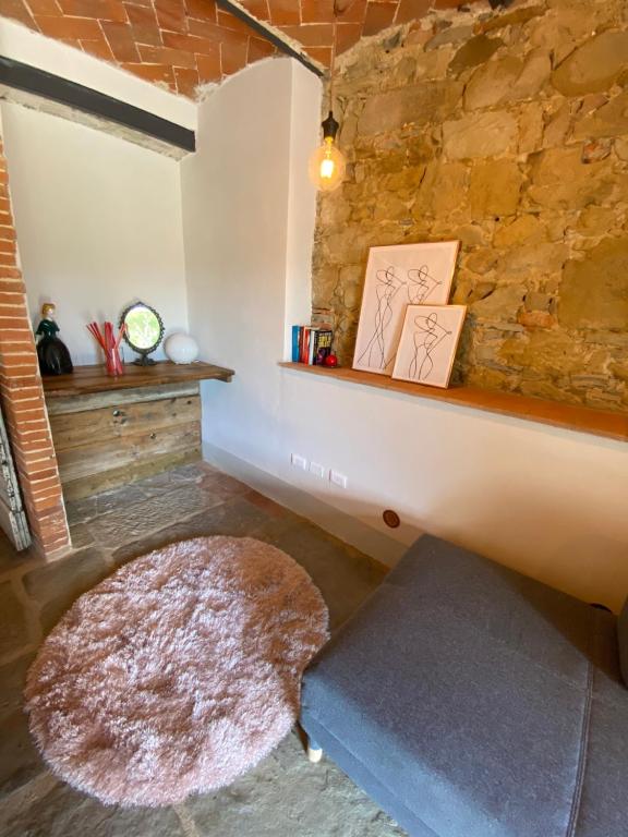 Posezení v ubytování Il Cerro