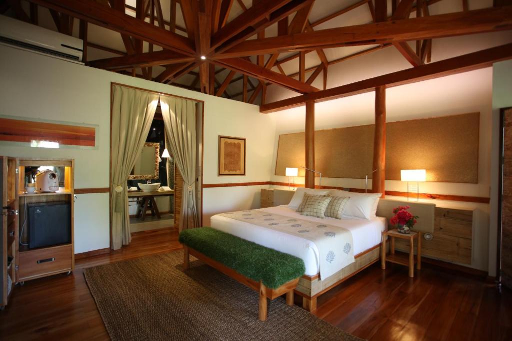 Kuchyň nebo kuchyňský kout v ubytování Donatela Resort and Sanctuary