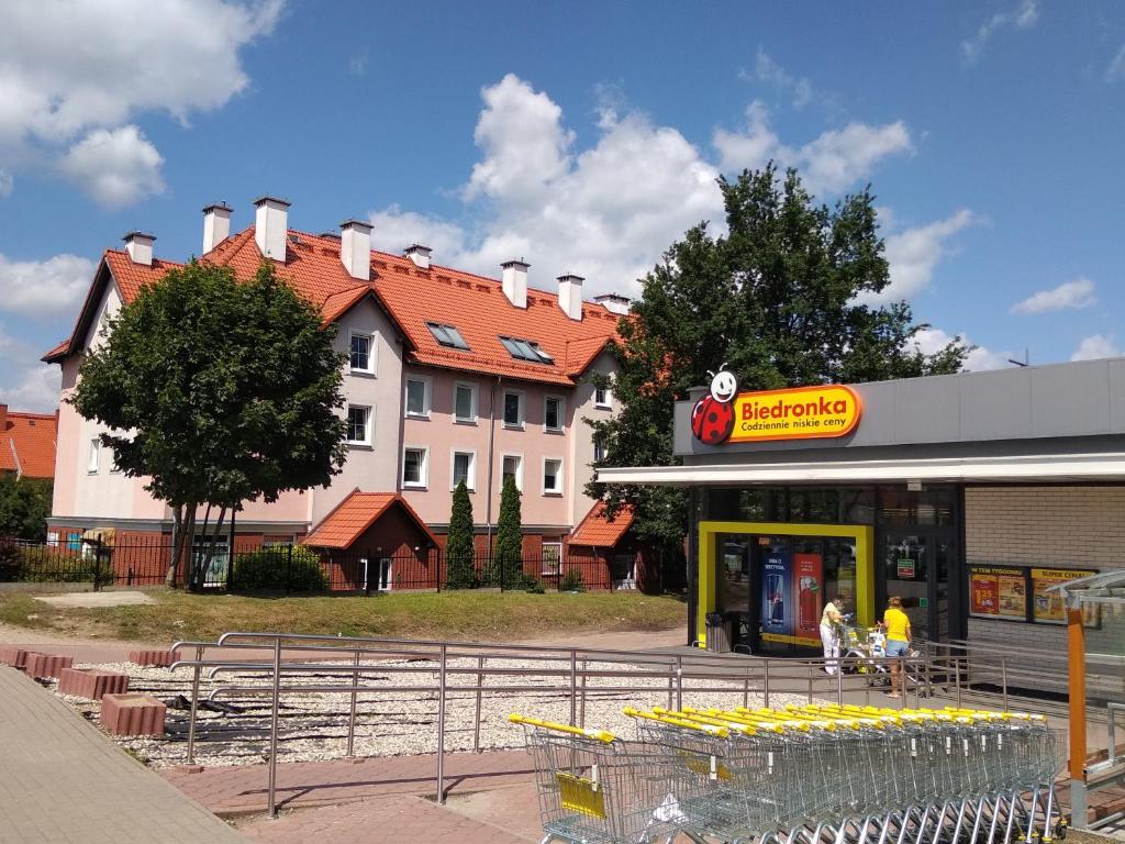 Budova, v ktorej sa apartmán nachádza