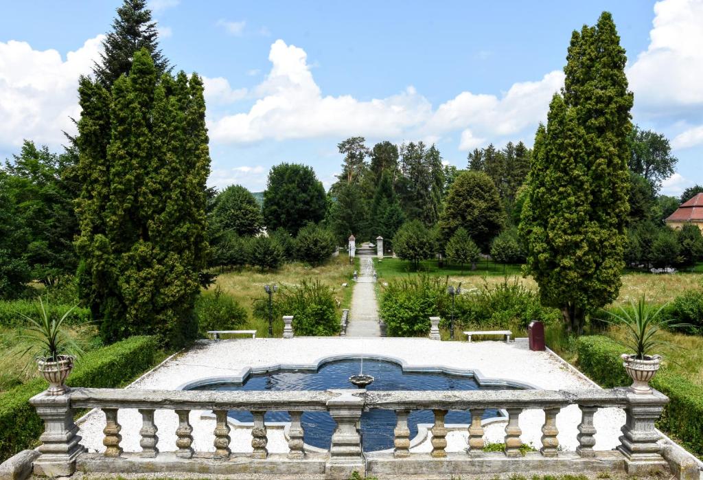 Zahrada ubytování Palatul Brukenthal Avrig