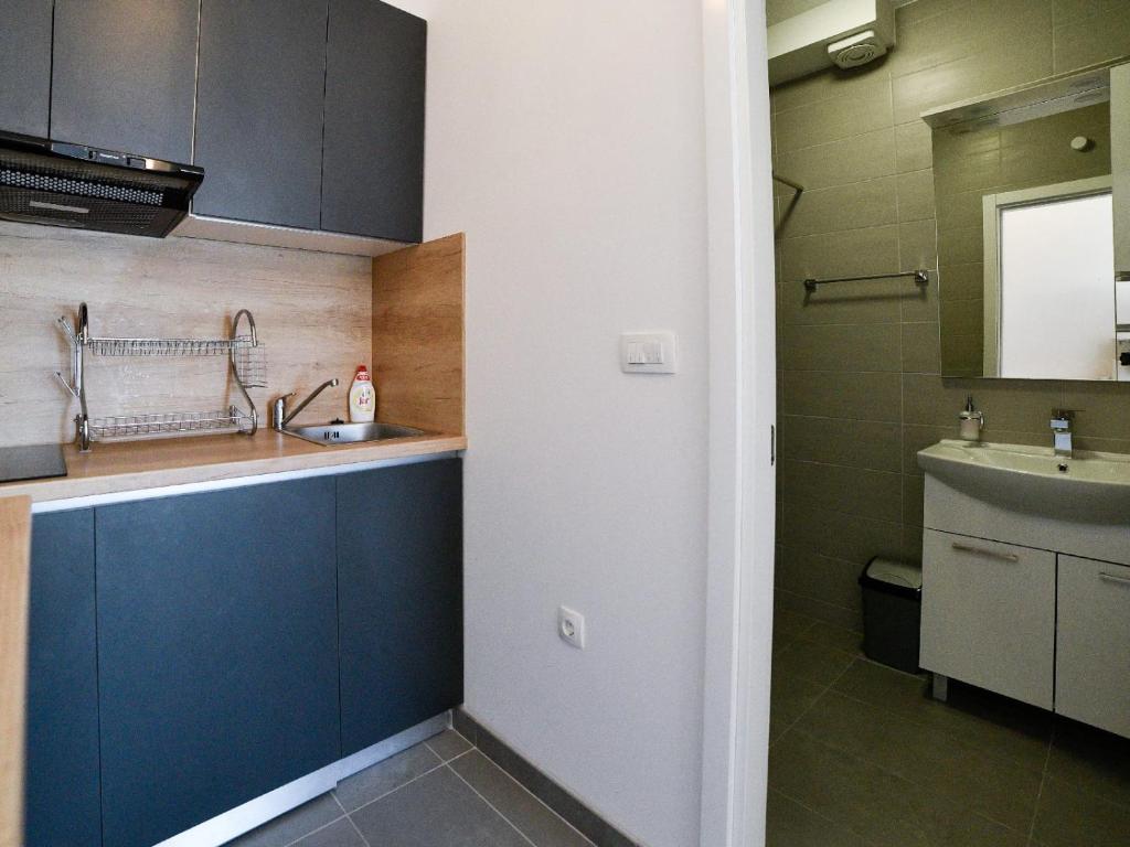 Kuchyňa alebo kuchynka v ubytovaní Apartmani Antonia