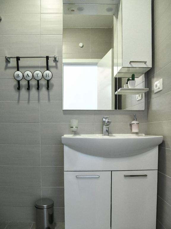 Kúpeľňa v ubytovaní Apartmani Antonia