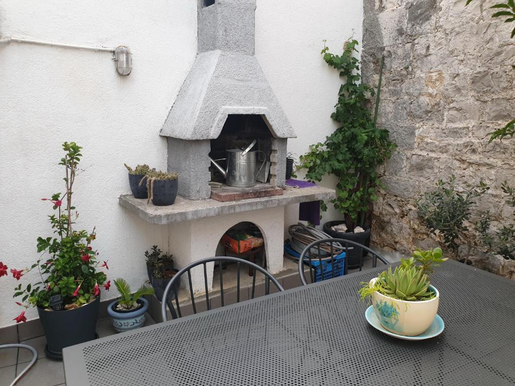 Patio nebo venkovní prostory v ubytování LEMON TREE