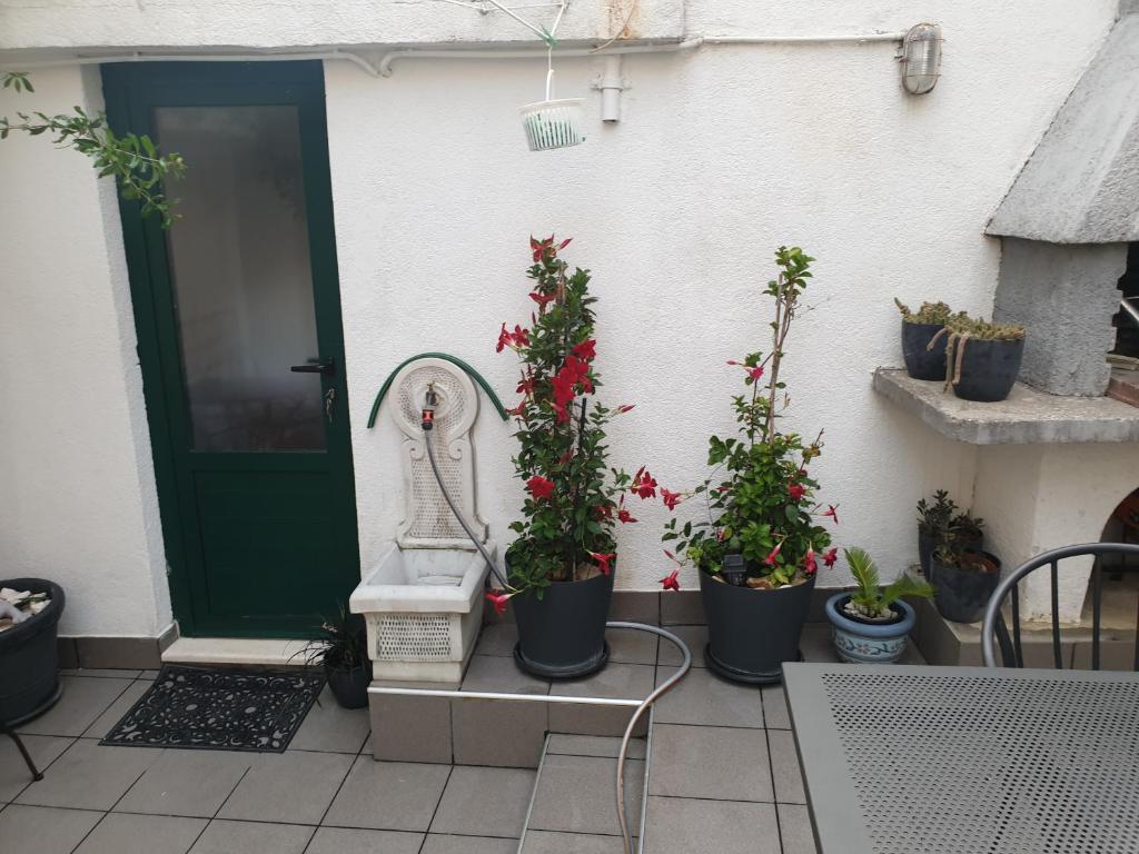 Balkón nebo terasa v ubytování LEMON TREE