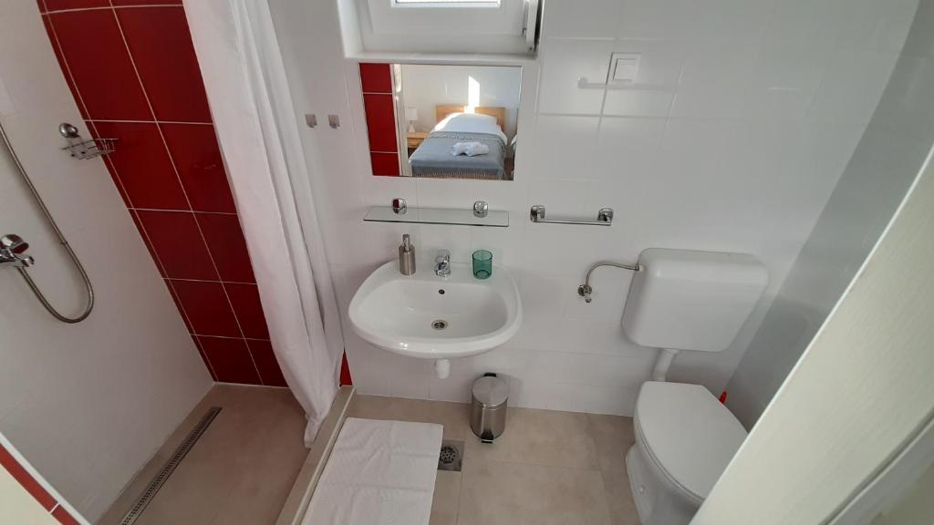Kúpeľňa v ubytovaní Posteja Rooms
