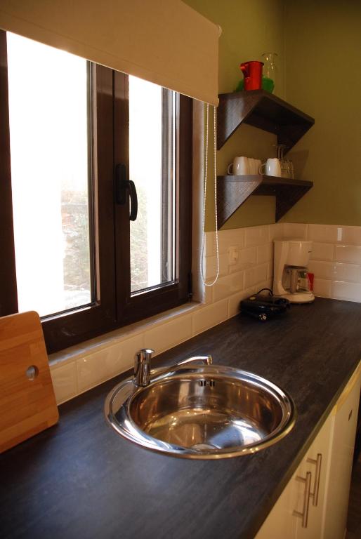 Kuchyň nebo kuchyňský kout v ubytování Sevastie’s home