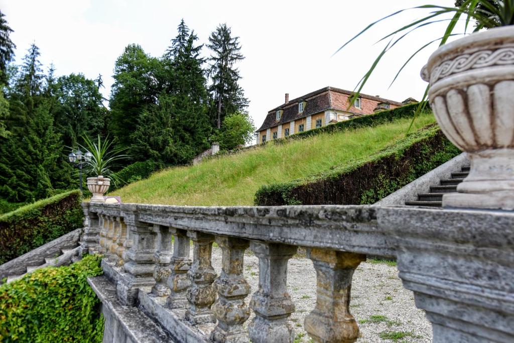 Zahrada ubytování Palatul Brukenthal Avrig