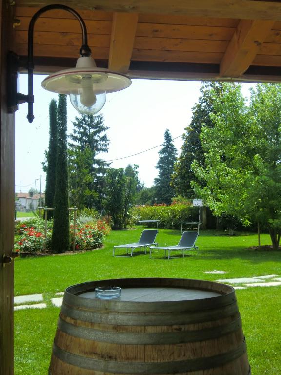 Ogród w obiekcie Agriturismo La Rosta
