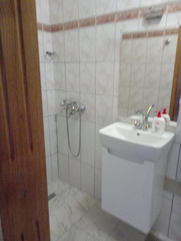 Koupelna v ubytování Guesthouse Una 1 Bihac