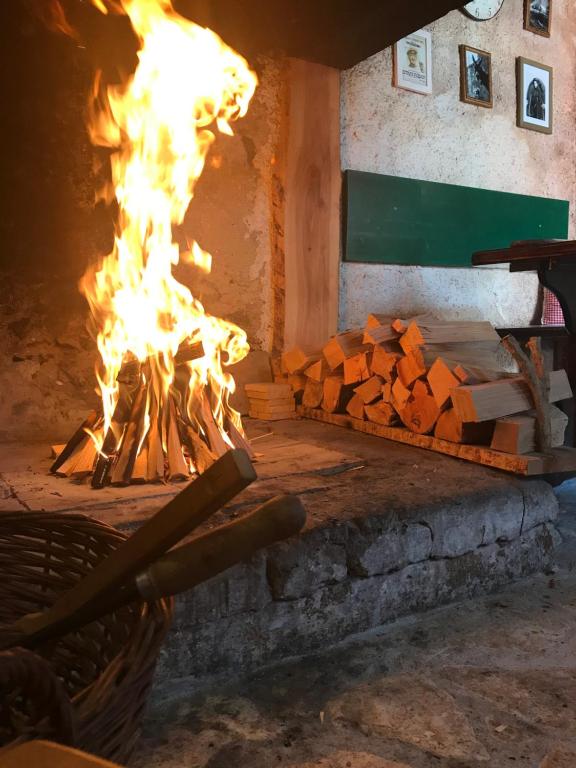 Gril dostupný pro hosty v prázdninového domu