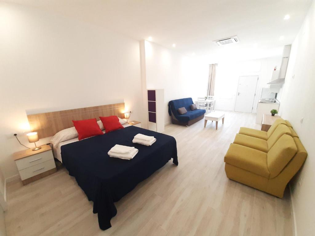 Część wypoczynkowa w obiekcie MÁLAGA VELARDE cENTER