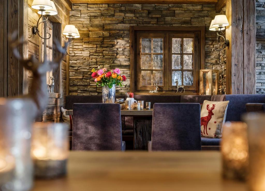 Posezení v ubytování Romantik Hotel Knippschild