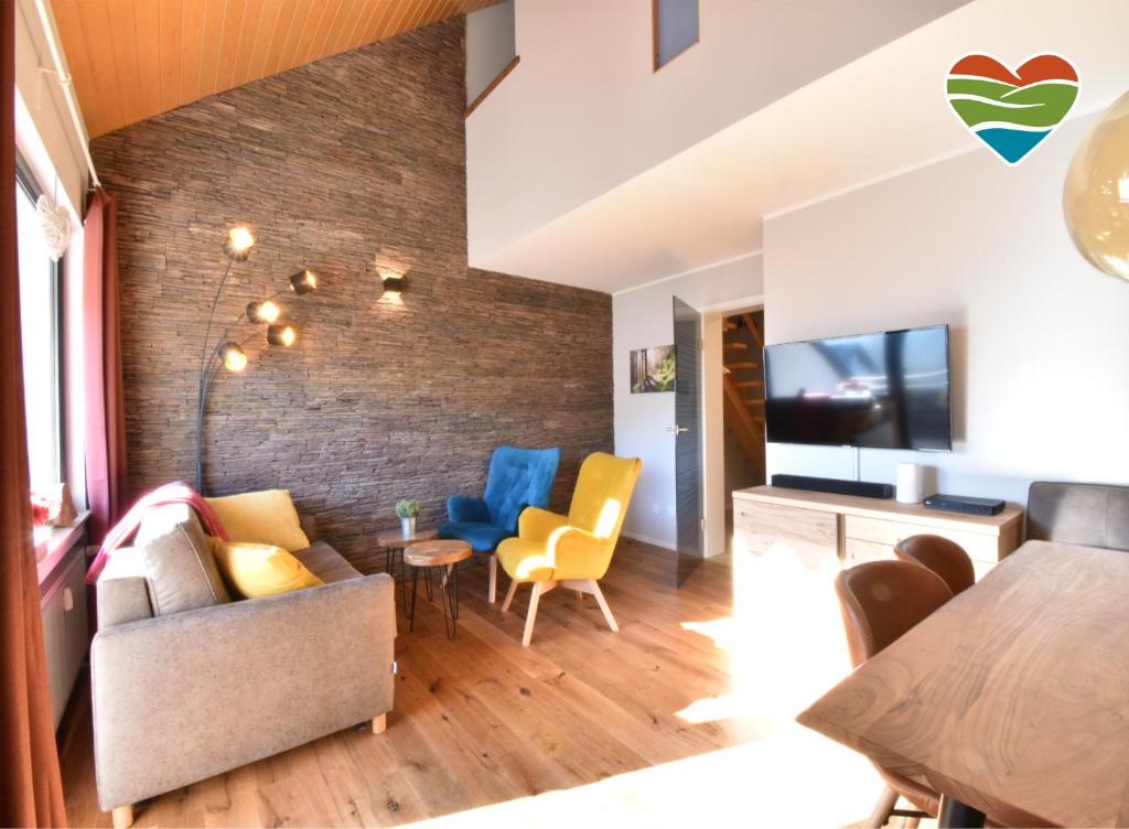 Et opholdsområde på Fewo Blumes Bergfrieden mit MeineCardPlus