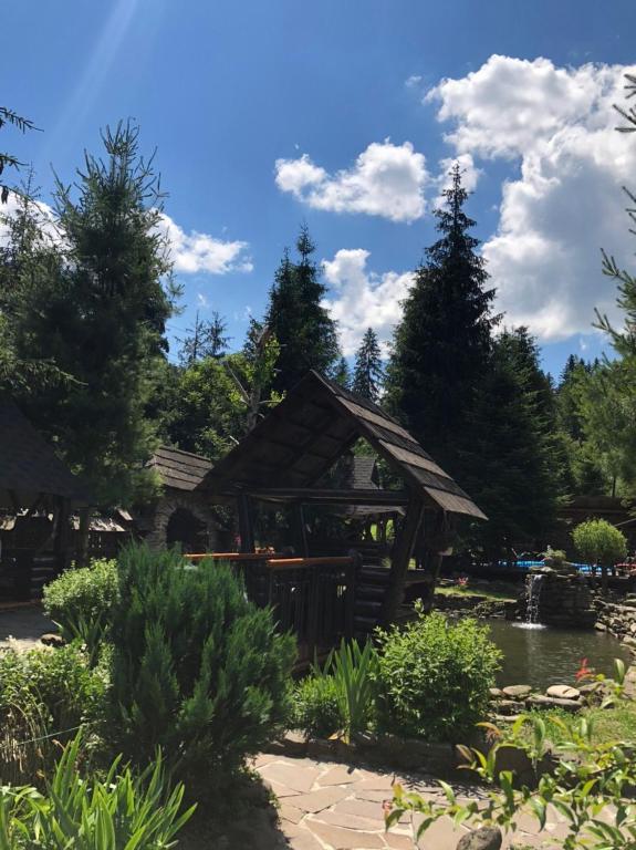 Zahrada ubytování Smerekovyi Dvir