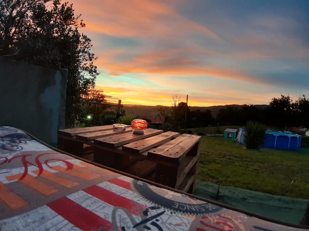 The sunrise or sunset as seen from the holiday home or nearby
