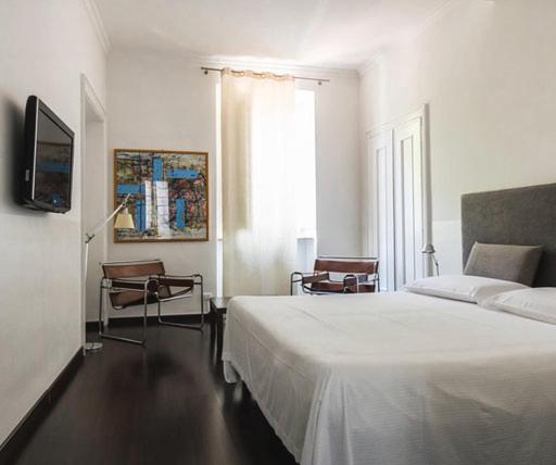 Posteľ alebo postele v izbe v ubytovaní B&B Via Stampatori