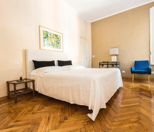 Posteľ alebo postele v izbe v ubytovaní B&B Via Stampatori