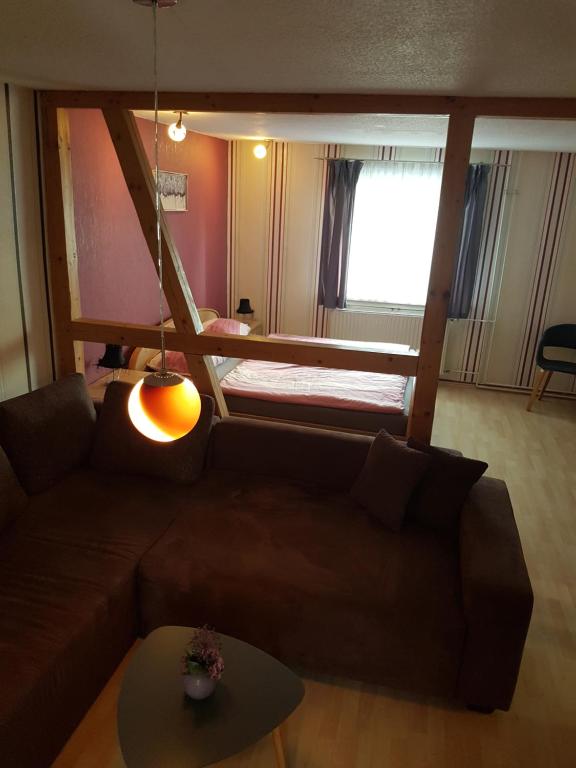 Posezení v ubytování Gasthaus Goldner Löwe