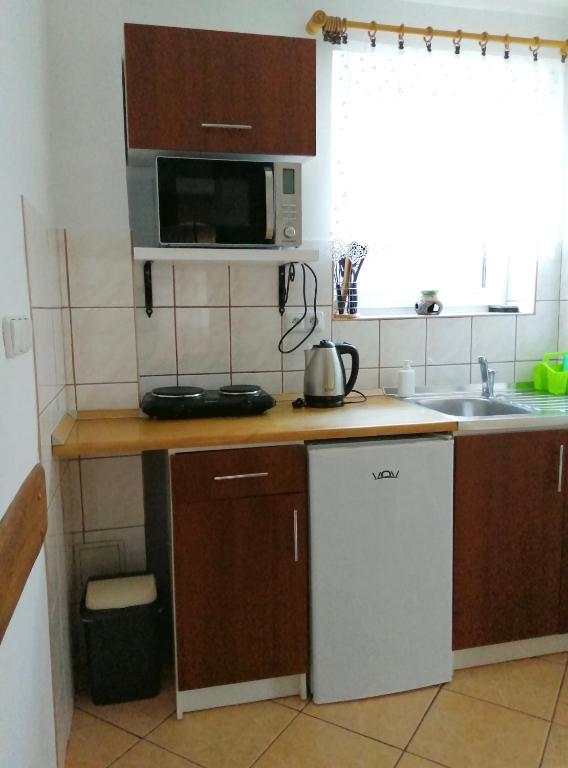Kuchyňa alebo kuchynka v ubytovaní Vanessa apartments