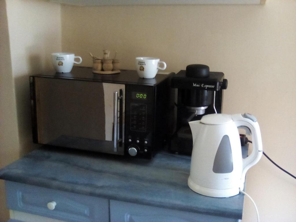 Csilla Apartman咖啡機或泡茶用具