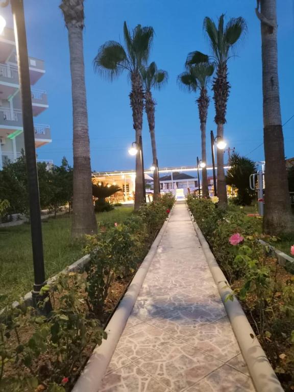 Zahrada ubytování Side Özgürhan Hotel