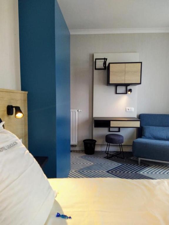 Postel nebo postele na pokoji v ubytování HOTEL LEHOUCK