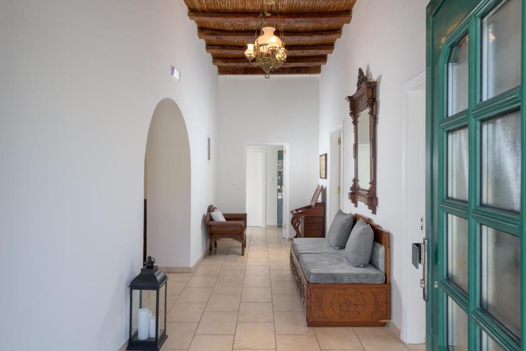 Posezení v ubytování Kite Blue Villas