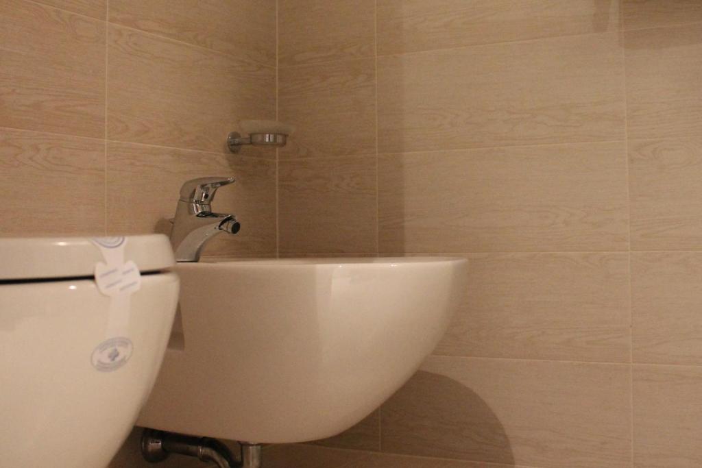 Koupelna v ubytování Hotel Majesty Bari