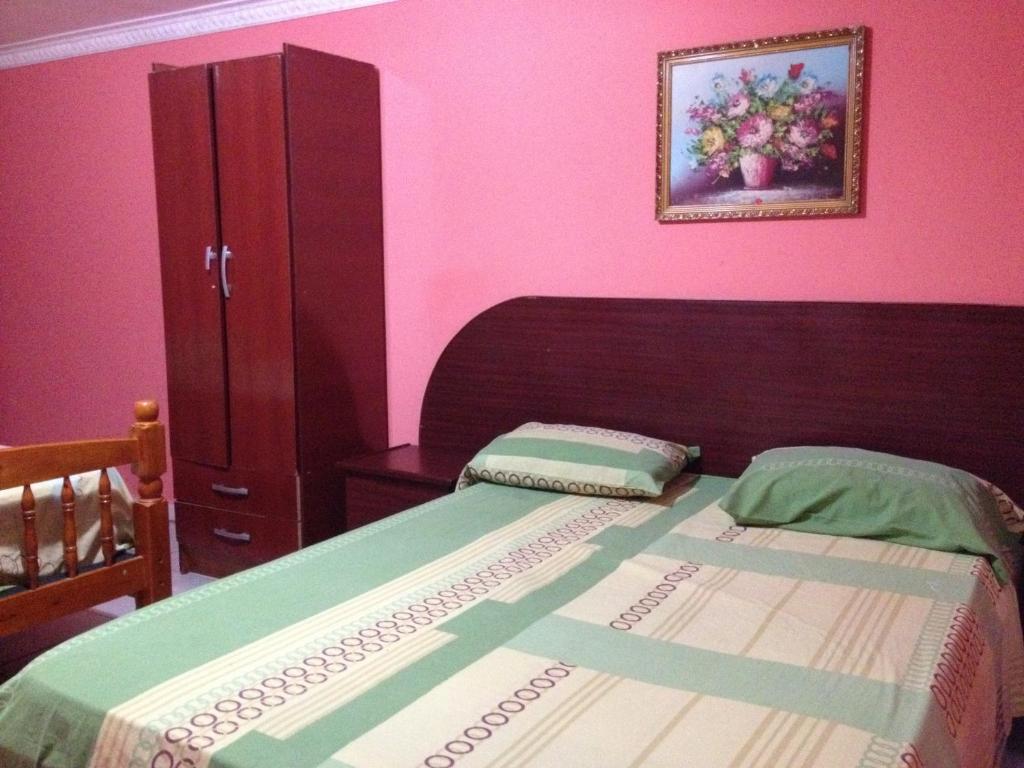 Postel nebo postele na pokoji v ubytování Residencial Turistico Cuba