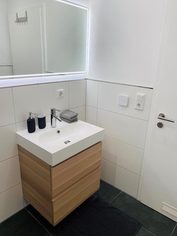 Koupelna v ubytování Appartement Weiss