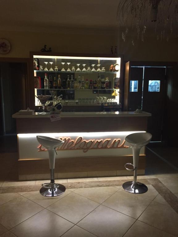 Lounge nebo bar v ubytování I Due Melograni Agriresort