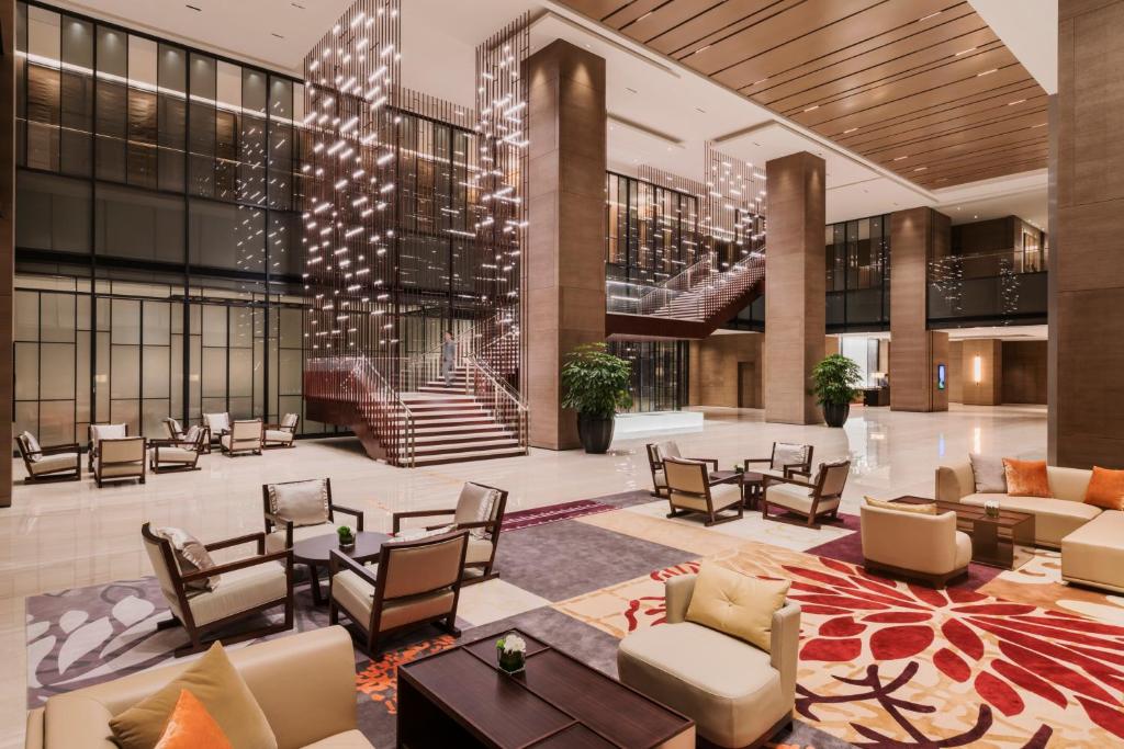 Posezení v ubytování Hyatt Regency Xiamen Wuyuanwan