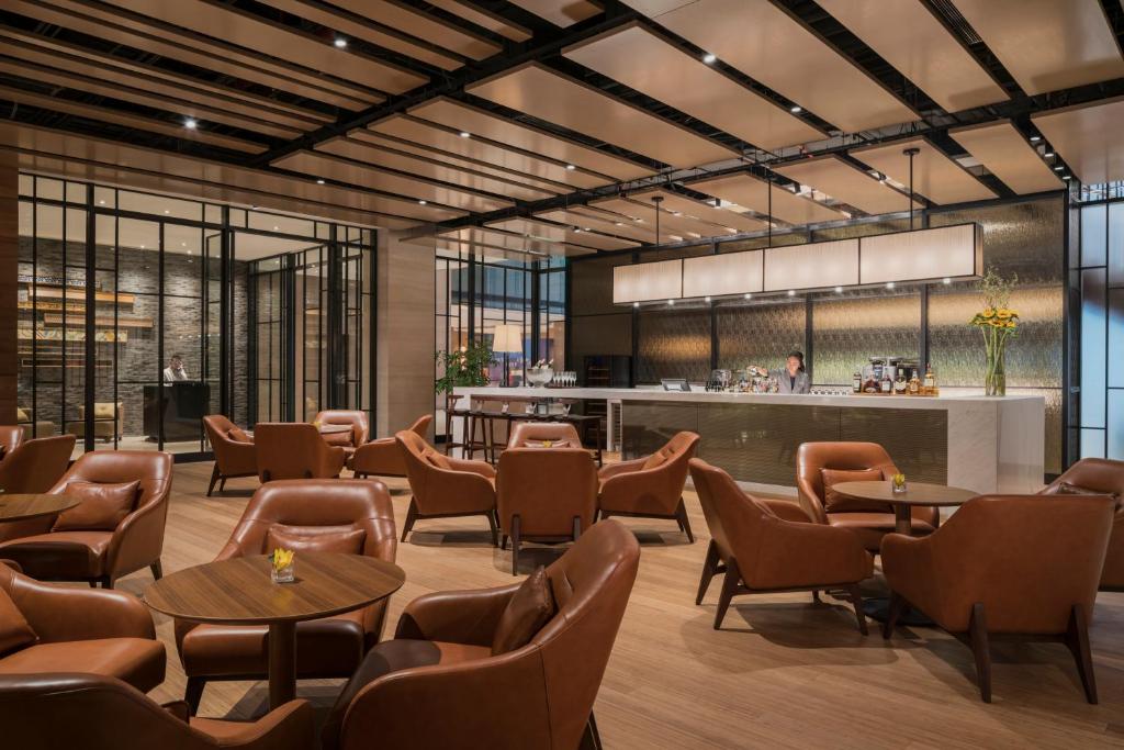 Posezení v ubytování Hyatt Regency Xiamen Wuyuanwan