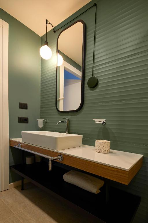 A bathroom at Hotel Europa