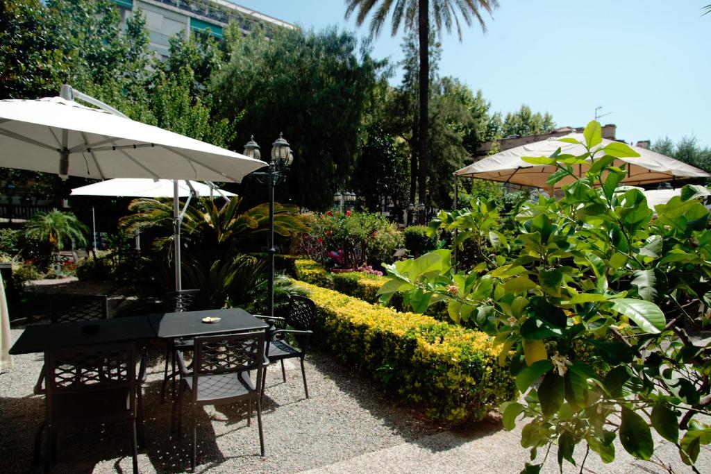 Zahrada ubytování Hotel Alexander & Spa