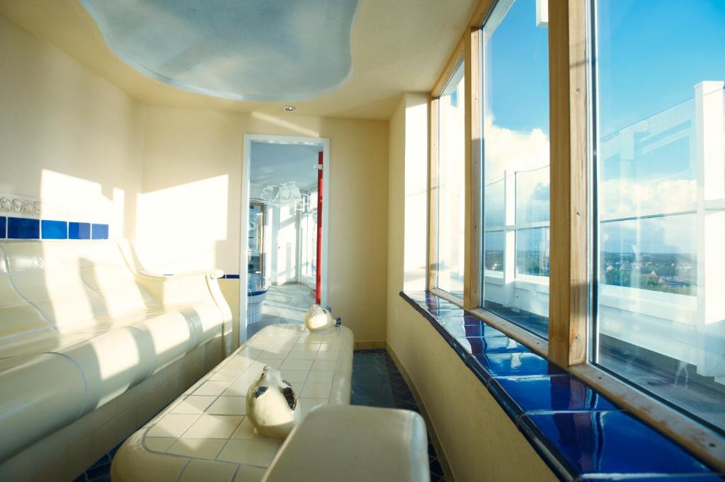 Posezení v ubytování Hotel Fährhaus