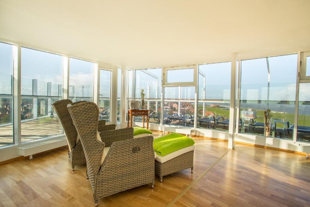 Posezení v ubytování Hotel Fährhaus