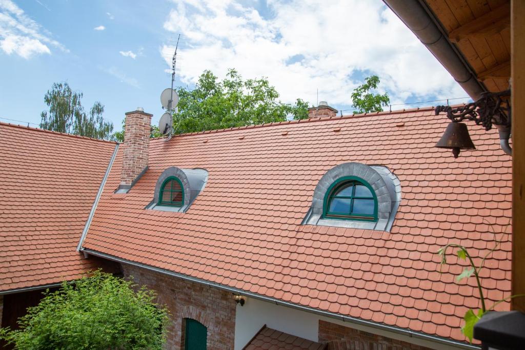 Budova, kde se vila nachází