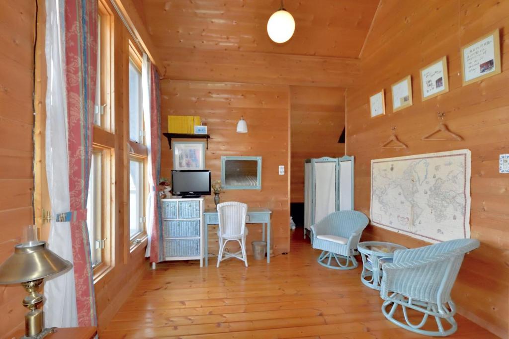 Kuchyň nebo kuchyňský kout v ubytování Carrefour Guesthouse カルフール ゲストハウス