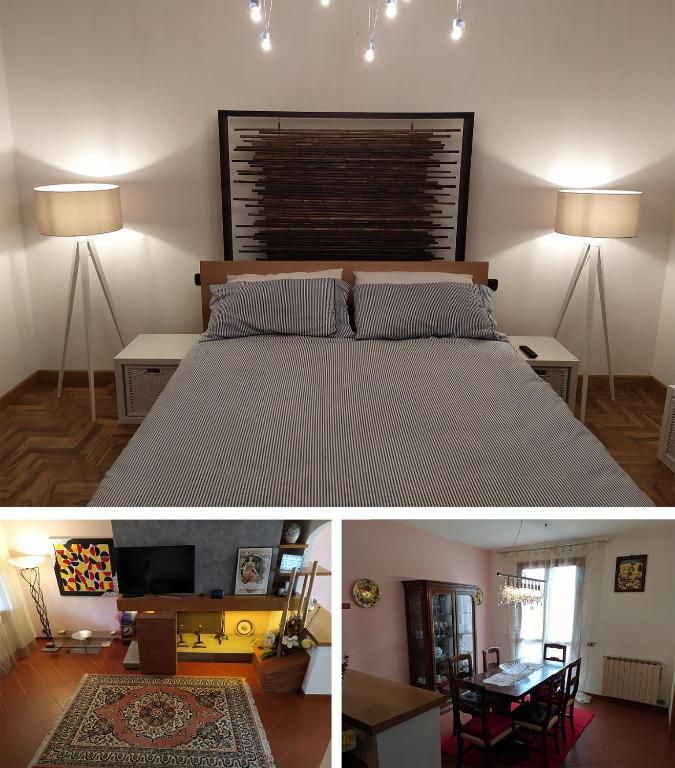 Postel nebo postele na pokoji v ubytování Casa Chiantishire