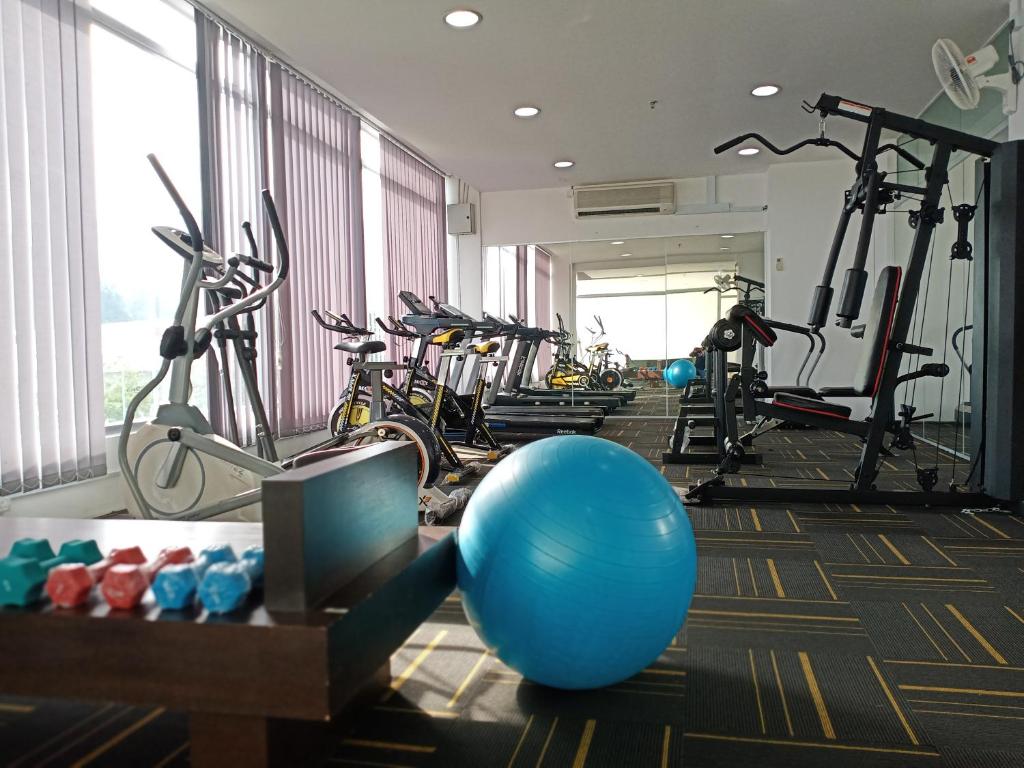 Fitness centrum a/nebo fitness zařízení v ubytování Sense Hotel Taiping